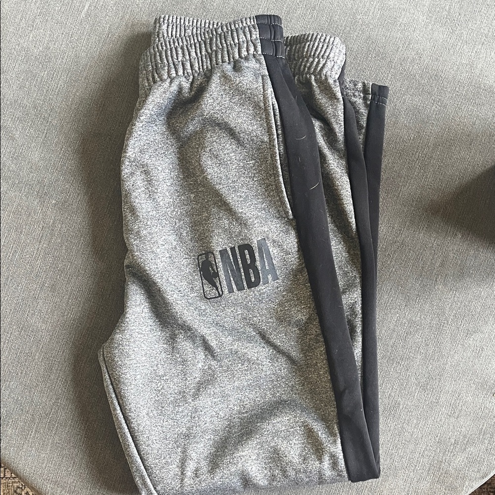 NBA Gray and Black Joggers for Kids